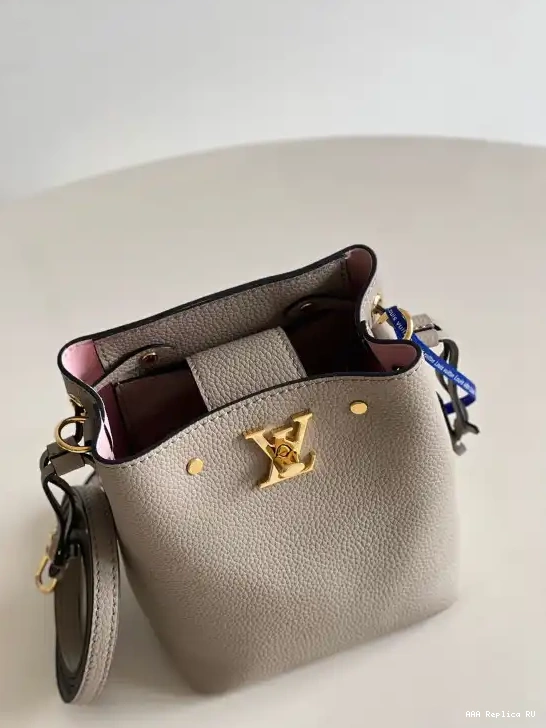 Aaa replica bags NANO VUITTON LOCKME BUCKET LOUIS 0630